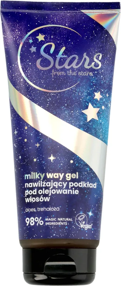 Stars from the stars Nawilżający podkład pod olejowanie włosów `Milky Way Gel`