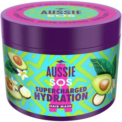 Aussie SOS Supercharged Hydration Hair Mask Avocado (Maska do włosów)