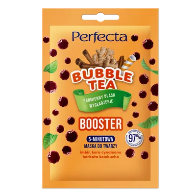 Perfecta Bubble Tea, 5-minutowa maska do twarzy `Booster`