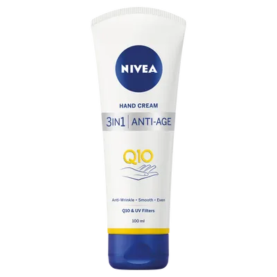 Nivea Hand Cream 3 in 1 Anti -Age Care (Przeciwzmarszczkowy krem do rąk 3 w 1 anti -age)