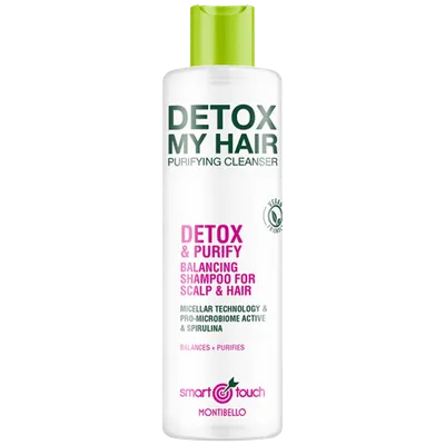 Montibello Smart Touch, Detox My Hair, Balancing Shampoo for Scalp & Hair (Micelarny szampon do włosów)