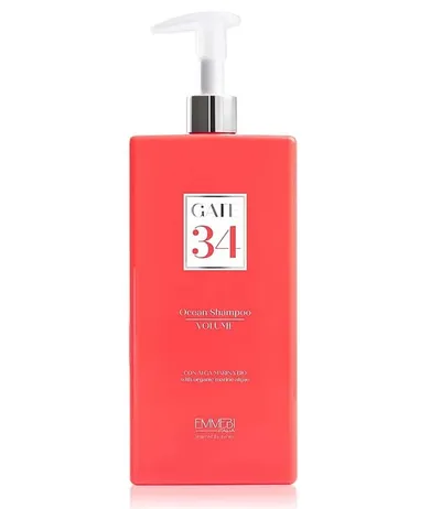Emmebi Italia Gate 34 Wash Ocean, Shampoo Volume (Szampon do włosów cienkich)