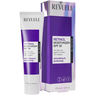 Revuele Skin Elements, Retinol Moisturizer SPF 30 (Nawilżający krem do twarzy z SPF 30)