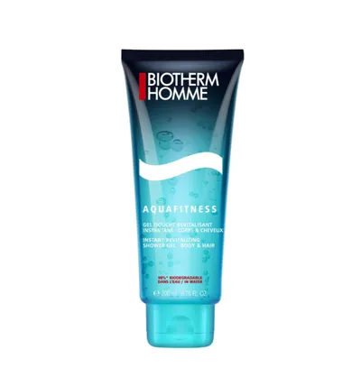 Biotherm Homme ,Aquafitness, Shower Gel Body & Hair (Żel do mycia ciała i włosów dla mężczyzn)