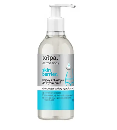 Tołpa Dermo Body, Skin Barrier, Kojący żel-olejek do mycia ciała