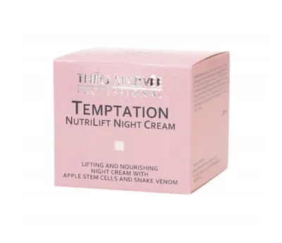 Theo Marvee Temptation, NutriLift Night Cream (Odżywczy liftingujący krem na noc z komórkami macierzystymi i jadem węża)
