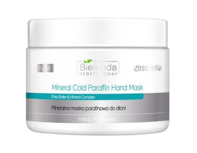 Bielenda Professional Hand Program, Mineral Cold Parafin Hand Mask (Mineralna maska parafinowa do dłoni)