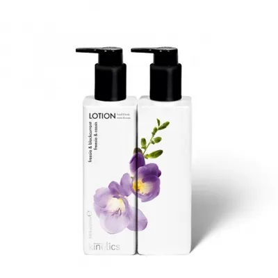 Kinetics Hand and Body Lotion Freesia & Blackcurrant (Balsam do dłoni i ciała `Frezja i czarna porzeczka`)