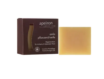 Apeiron Natural Care Amla, Plant Oil Soap (Amla, Naturalne mydło do regeneracji skóry)