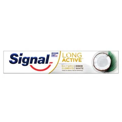 Signal Long Active Nature Elements, Coco White Toothpaste (Pasta do zębów z ekstraktem z kokosa)