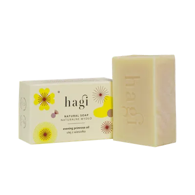 Hagi Evening Primrose Oil Natural Soap (Naturalne mydło z olejem z wiesiołka)