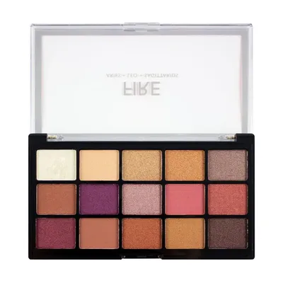 Revolution Beauty (Makeup Revolution) Re-Loaded, Fire Eyeshadow Palette (Paleta cieni do powiek)