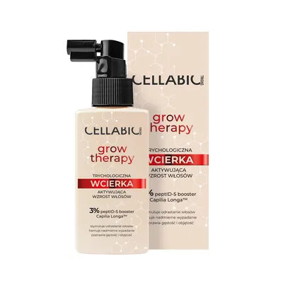 Cellabic Grow Therapy, Trychologiczna wcierka aktywująca wzrost włosów
