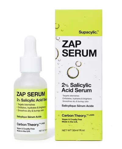 Carbon Theory Supacylic Zap, Salicylic Acid Serum 2% (Serum na niedoskonałości)