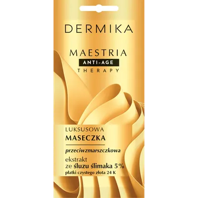 Dermika Maestria Anti-Age Therapy, Luksusowa maseczka przeciwzmarszczkowa