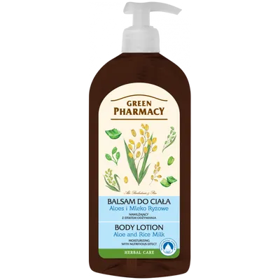 Green Pharmacy Balsam do ciała `Aloes i mleko ryżowe`