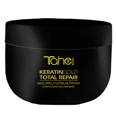 Tahe Keratin Gold Total Repair Mask (Odżywcza maska do włosów z ceramidam)