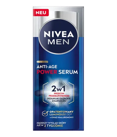 Nivea Men, Anti-Age Power Serum (Serum 2w1 przeciw przebarwienion)