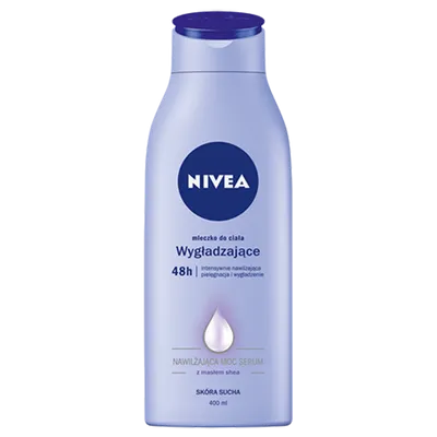 Nivea Wygładzające mleczko do ciała z masłem shea `Nawilżająca moc serum`