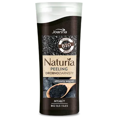 Joanna Naturia, Drobnoziarnisty peeling  myjący `Węgiel aktywny`