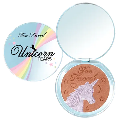 Too Faced Unicorn Tears, Holographic Bronzer (Bronzer prasowany)