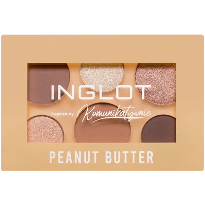 Inglot Inspired by Komunikatywnie Peanut Butter Eyeshadow Palette (Paleta cieni)