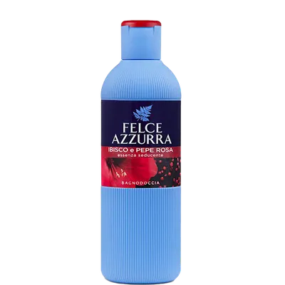 Felce Azzurra Hibiscus and Pink Pepper, Shower Gel (Hibiskus i Różowy pieprz, Żel pod prysznic)
