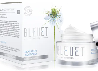 Bleuet Naturel Lekki krem łagodzący do skóry atopowej