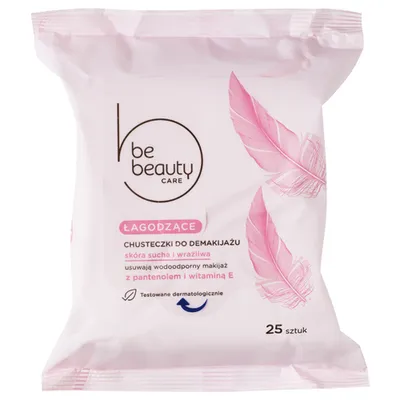 bebeauty Łagodzące chusteczki do demakijażu