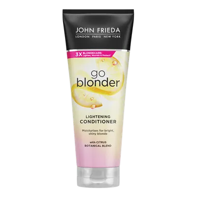 John Frieda Go Blonder, Lightening Conditioner (Rozjaśniająca odżywka do włosów blond (nowa wersja))