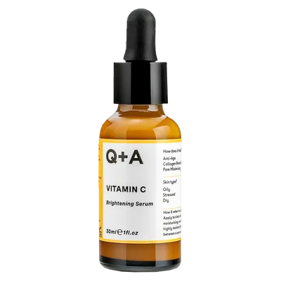 Q+A Vitamin C Brightening Serum (Serum do twarzy z witaminą C)