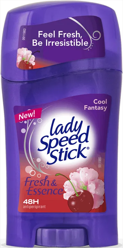 Lady Speed Stick Fresh & Essence Cool Fantasy, Antyperspirant w sztyfcie