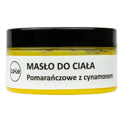 La-Le Masło do ciała pomarańcza z cynamonem z nutą wanilii