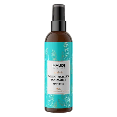 Maudi Naturals Szałwia, Matujący  tonik-mgiełka do twarzy