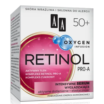 AA Oxygen Infusion, Retinol Pro-A, Intensywne serum wygładzające 50+