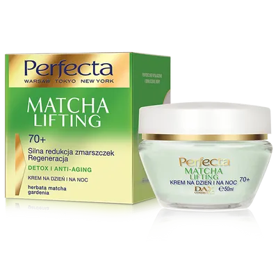 Perfecta Matcha Lifting, Krem na dzień i na noc 70+