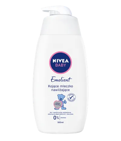 Nivea Nivea Baby, Emolient, Kojące mleczko nawilżające