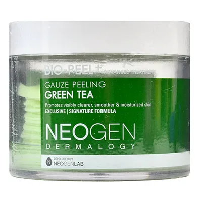 Neogen Dermalogy, Bio-Peel Gauze Peeling Green Tea (Waciki peelingujące 'Zielona herbata')