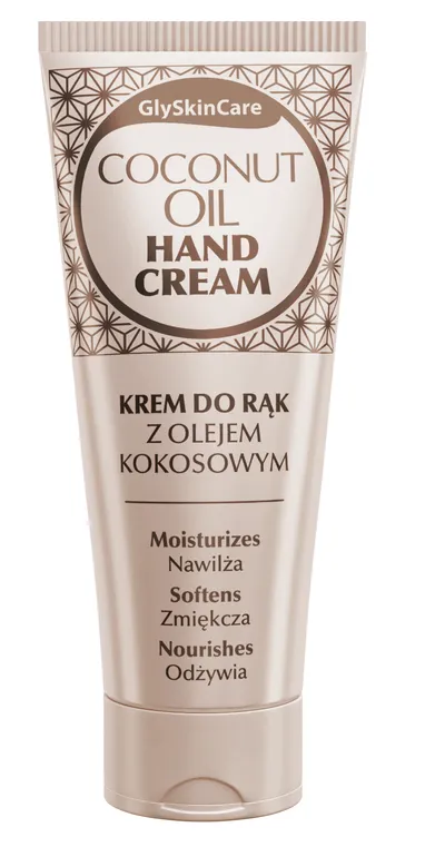 GlySkinCare Coconut Oil Hand Cream (Krem do rąk z olejem kokosowym)