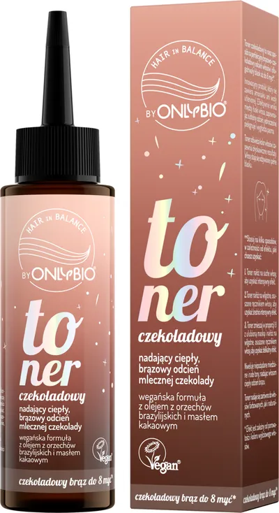 OnlyBio Hair in Balance, Toner czekoladowy do włosów