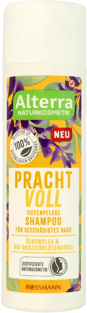 Alterra Pracht Voll, Tiefenpflege Shampoo für Geschädigtes Haar (Regenerujący szampon do włosów)