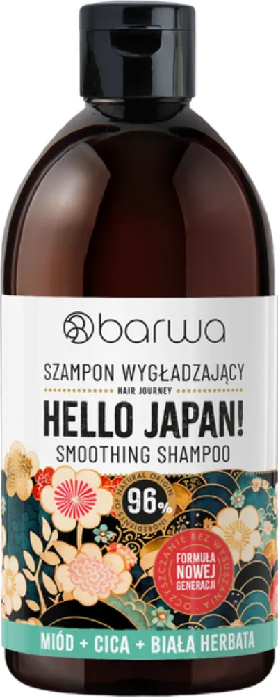 Barwa Hair Journey, Hello Japan!, Wygładzający szampon do włosów