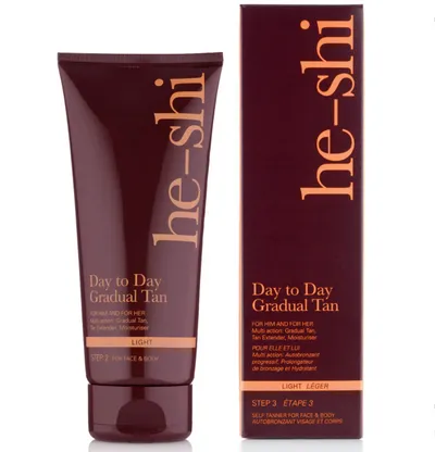 He-Shi Day To Day Gradual Tan For Her and Him Multiaction Gradual Tan Extender & Moisturiser (Balsam samoopalający)