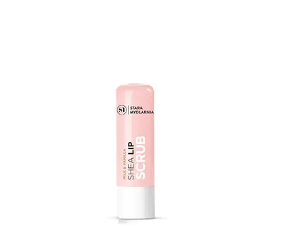 Stara Mydlarnia Milk & Vanilla Shea, Lip Scrub (Shea, Peelingująca pomadka)