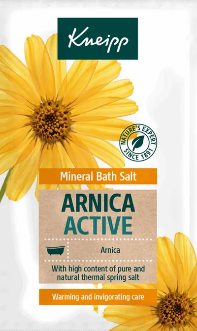 Kneipp Arnica Active, Gelenke & Muskel Wohl Badekristalle (Sól do kąpieli `Stawy i mięśnie`)