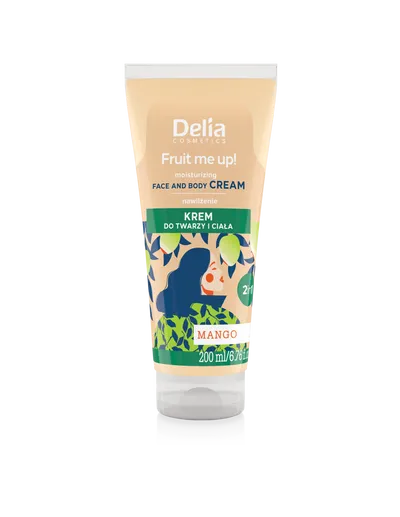 Delia Fruit Me Up!, Krem do twarzy i ciała `Mango`