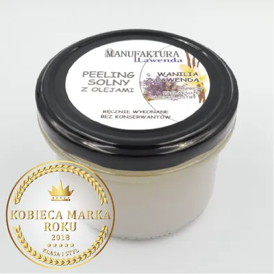 Manufaktura Lawenda Peeling waniliowo- lawendowy