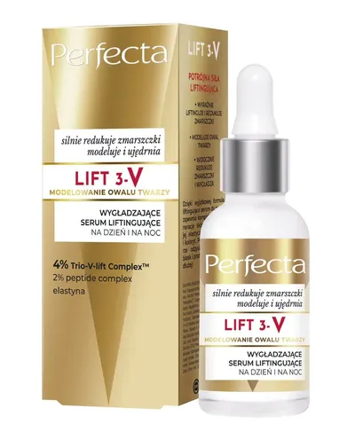 Perfecta Lift 3-V, Wygładzające serum liftingujące na dzień i na noc