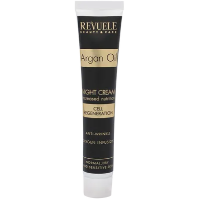 Revuele Argan Oil, Night Cream Cell Regeneration Anti-wrinkle (Przeciwzmarszczkowy krem na noc z olejem arganowym)