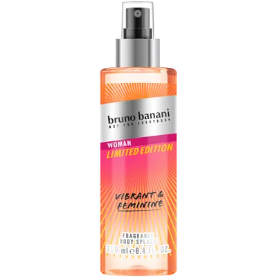 Bruno Banani Woman Limited Edition 2021 Vibrant & Feminie Fragrance Body Splash (Perfumowana mgiełka do ciała)